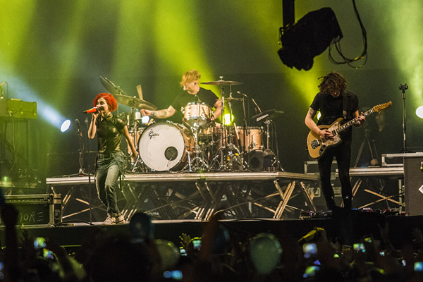 Apresentação da banda Paramore – Foto: Arielle Frioza/UDR