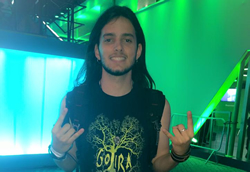 O paulistano saiu de São Paulo para acompanhar o show do Gojira no Rock in Rio.