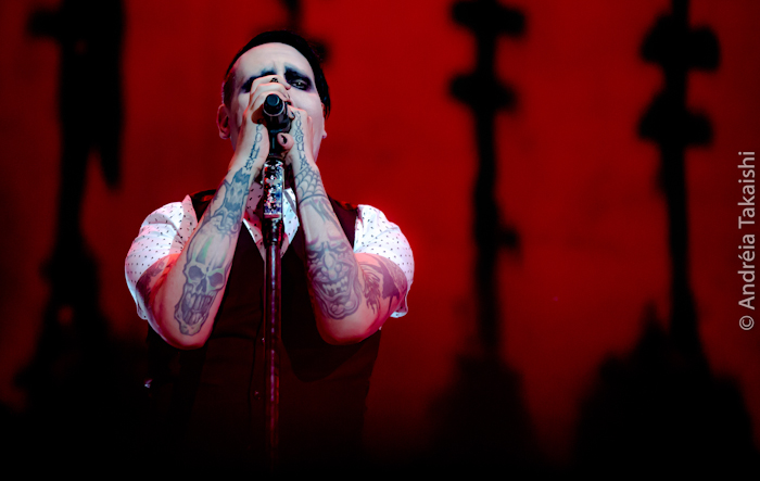 MARILYN MANSON - Foto: Andréia Takaishi/Universodorock